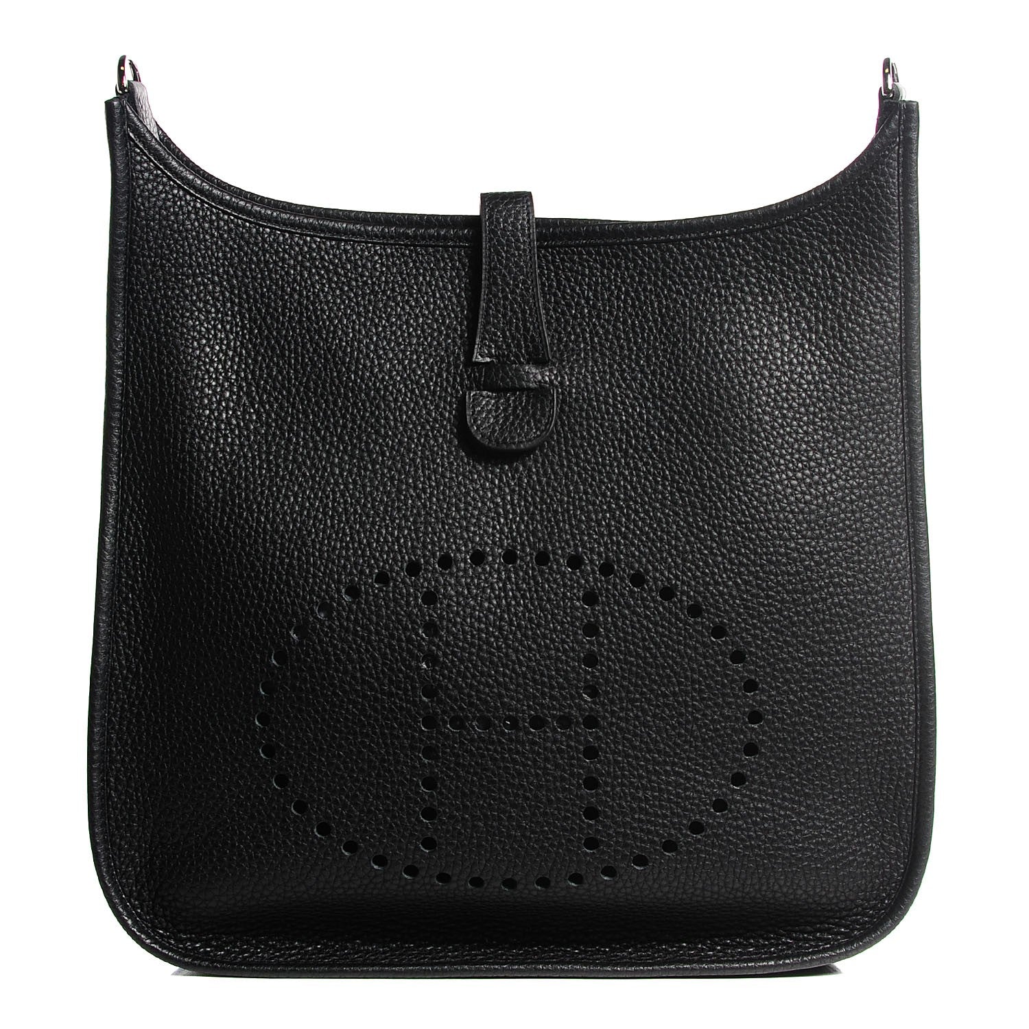 Hermes Taurillon Clemence Evelyne III GM Black 1 of 16