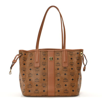 Gucci Visetos Small Liz Reversible Shopper Tote Cognac Cognac 1 of 17