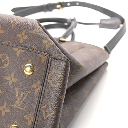 Louis Vuitton Monogram Flower Tote Black 8 of 15