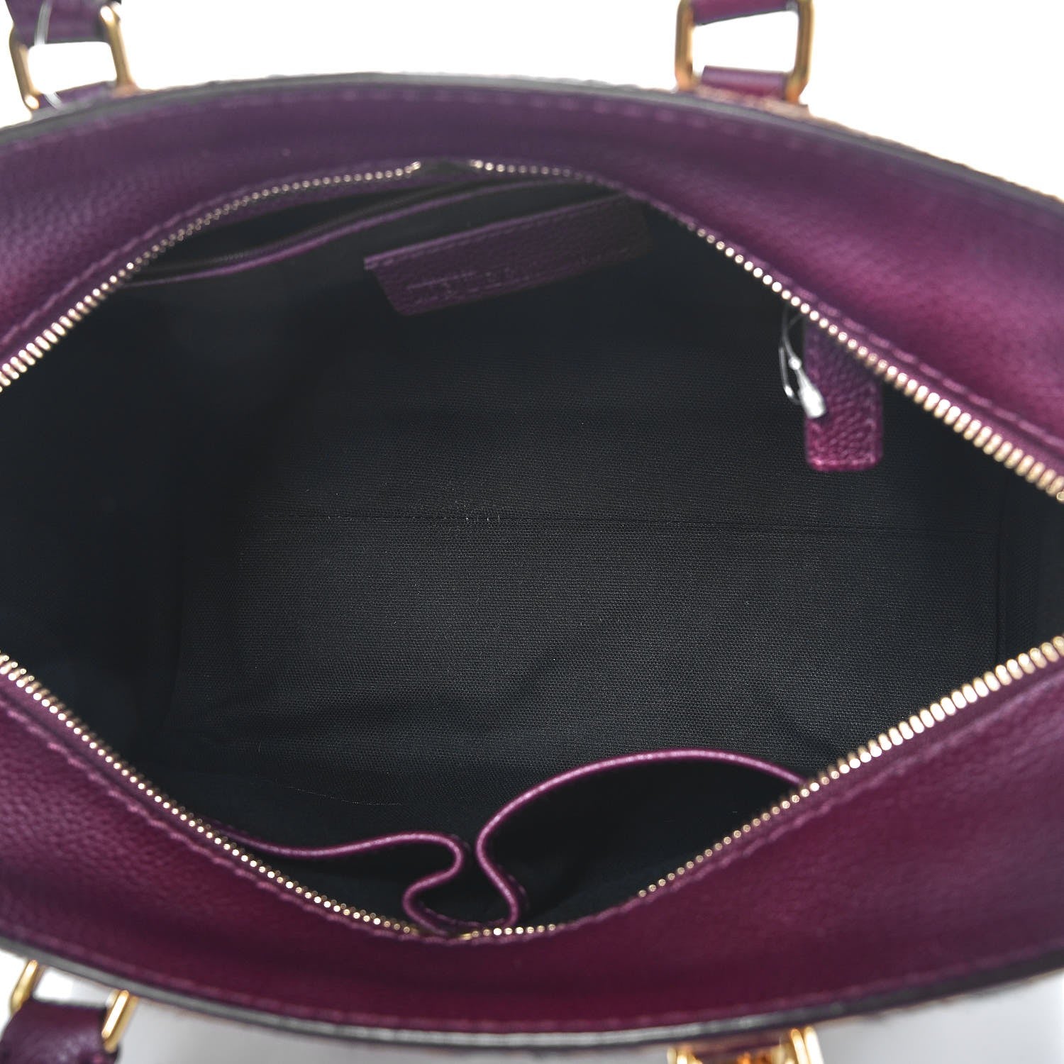 Alexander McQueen Leopard Print Pony Hair Pebbled Calfskin Small Skull Padlock Zip Around Tote Bordeaux 5 of 9