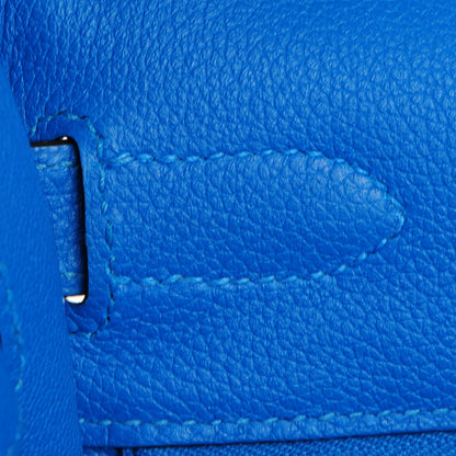 Hermes Evercolor Kelly Retourne 32 Bleu Hydra 19 of 24