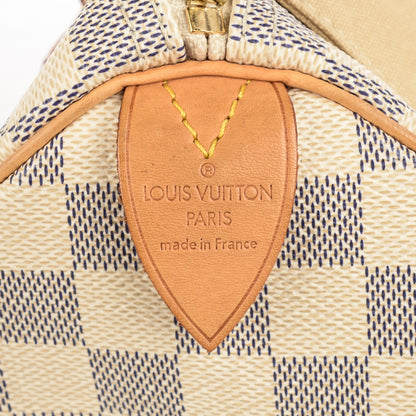 Louis Vuitton Damier Azur Speedy 25 6 of 7