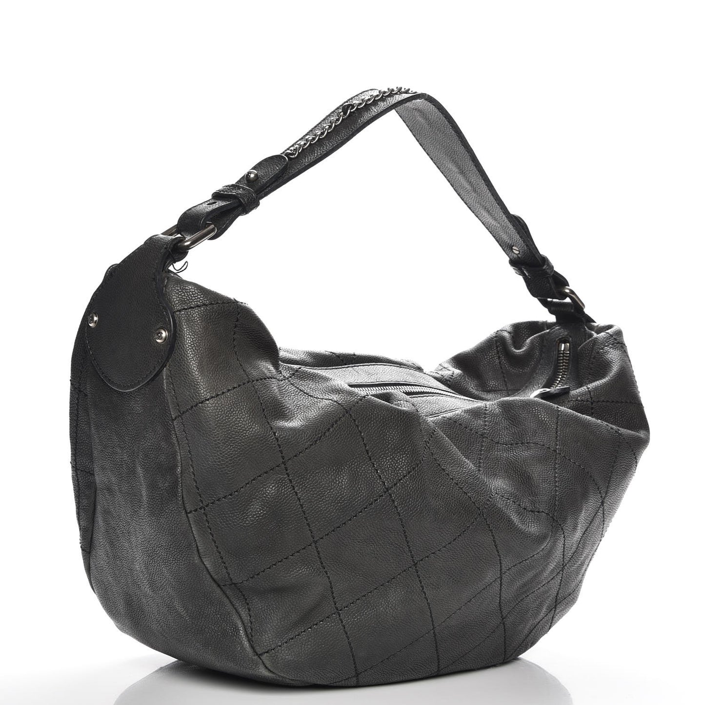 Caviar Large Outdoor Hobo Black
