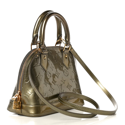 Louis Vuitton Vernis Alma BB Givre 3 of 12