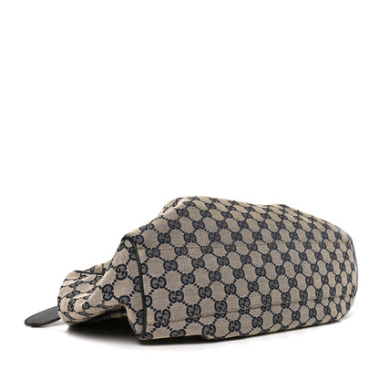 Gucci Monogram Medium Sukey Tote Navy 4 of 10