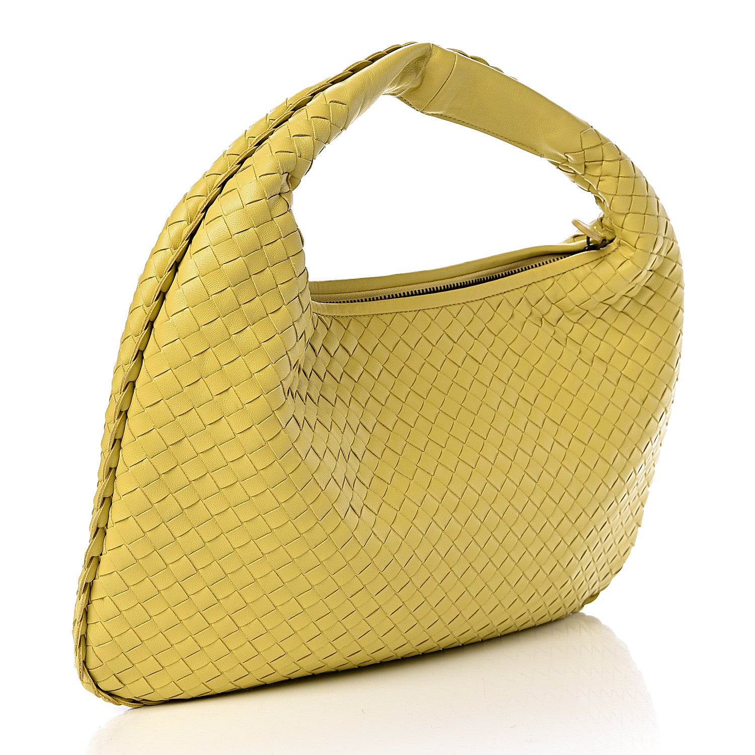 Bottega Veneta Nappa Intrecciato Medium Veneta Hobo Moutarde 3 of 13