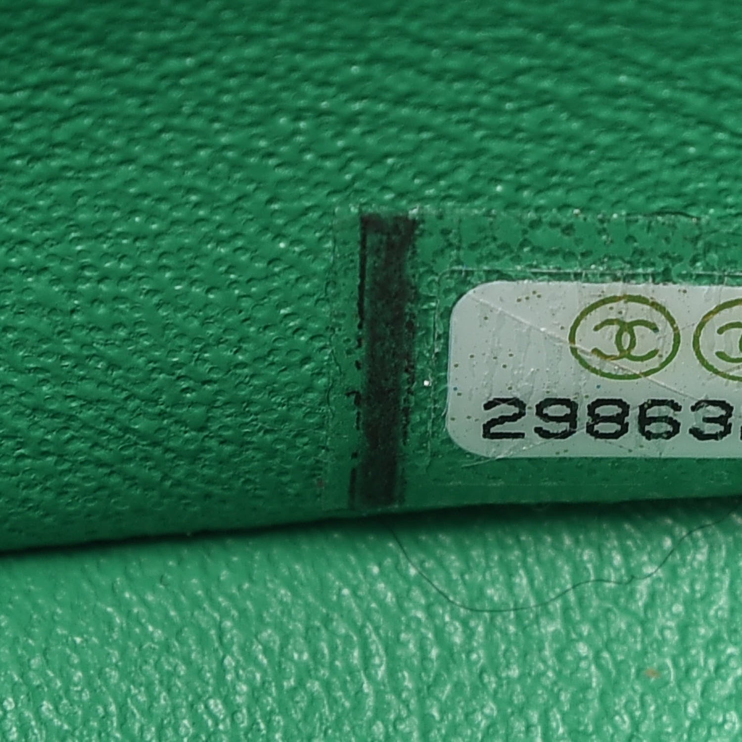 Chanel Lambskin Quilted Mini Square Flap Green 8 of 10