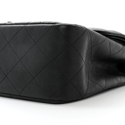Chanel Crumpled Calfskin Quilted Jumbo Double Flap So Black 10 of 13