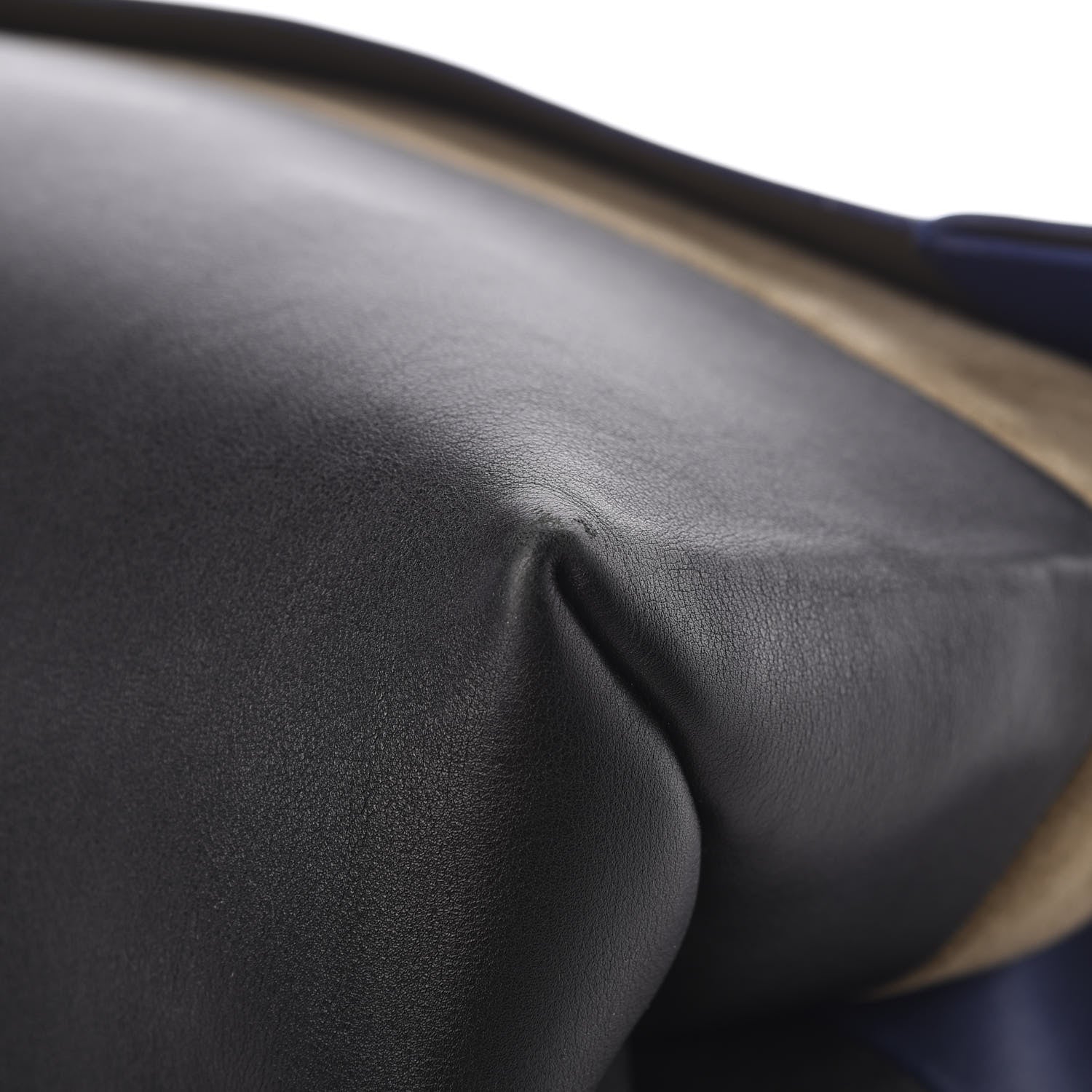 Celine Calfskin Suede All Soft Shoulder Bag Indigo 8 of 14