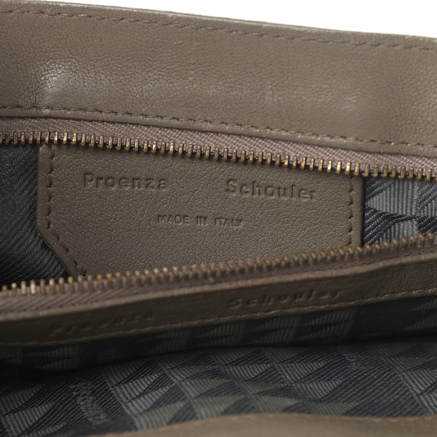 Lambskin Tiny PS1 Satchel Smoke