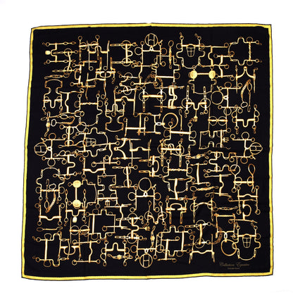 Hermes Cashmere Silk Collection Equestre Shawl 140 1 of 4