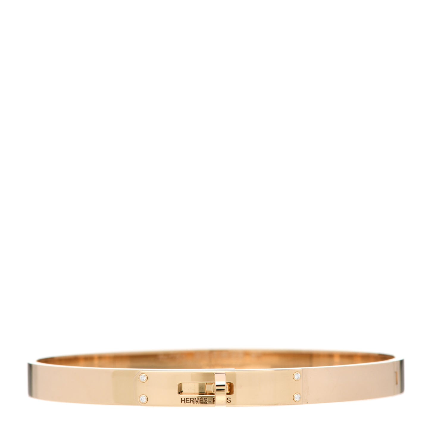 18K Yellow Gold Diamond PM Kelly Bracelet ST