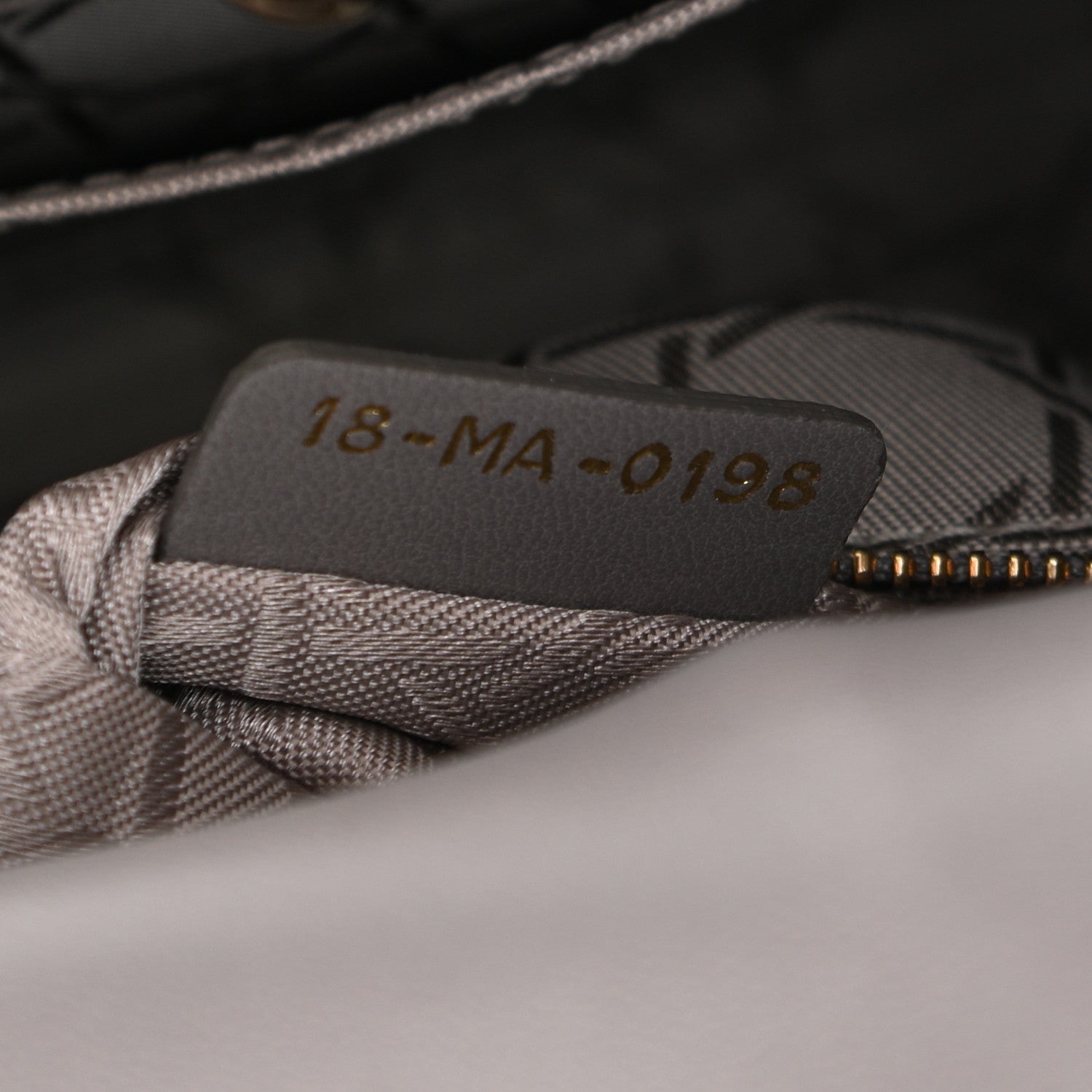 Christian Dior Lambskin Cannage Small Lucky Badges My Lady Dior Grey 11 of 19