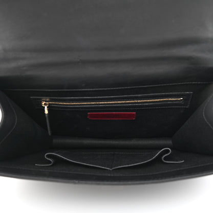 Valentino Garavani Vitello Medium Glam Lock Rockstud Flap Black 5 of 13