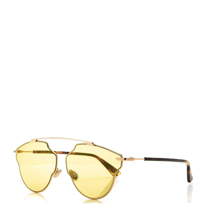 Christian Dior So Real Pop Sunglasses Yellow 1 of 9