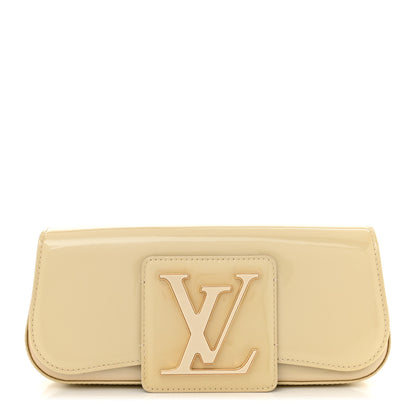 Louis Vuitton Patent Sobe Clutch Blanc Corail 1 of 10