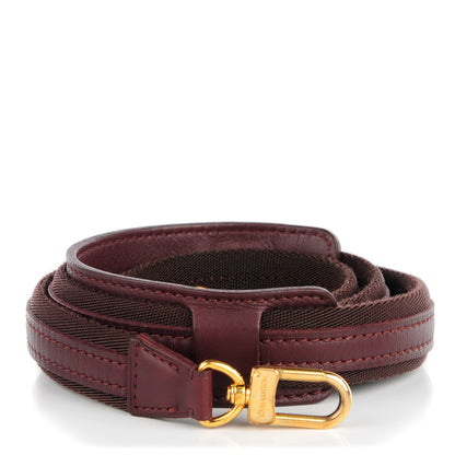 Louis Vuitton Canvas Calfskin Mini Monogram Shoulder Strap Cherry 1 of 4