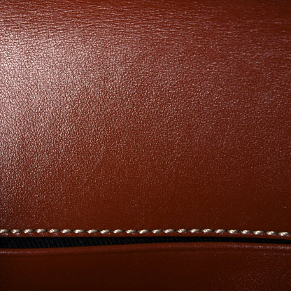 Versace Coated Canvas La Greca Signature Wallet On Chain Black Caramel 11 of 14