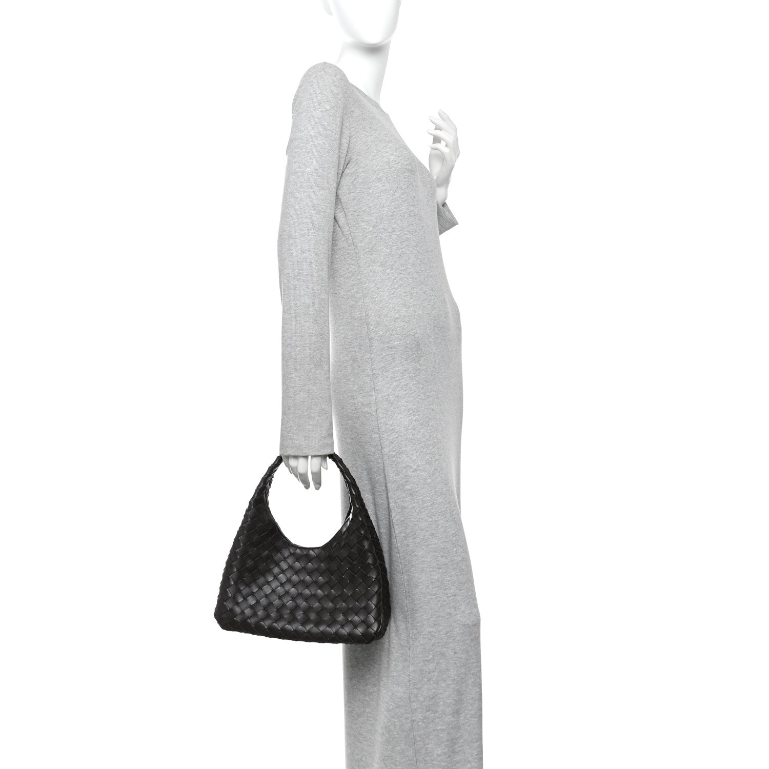 Bottega Veneta Nappa Intrecciato Small Campana Shoulder Bag Fondant 2 of 10