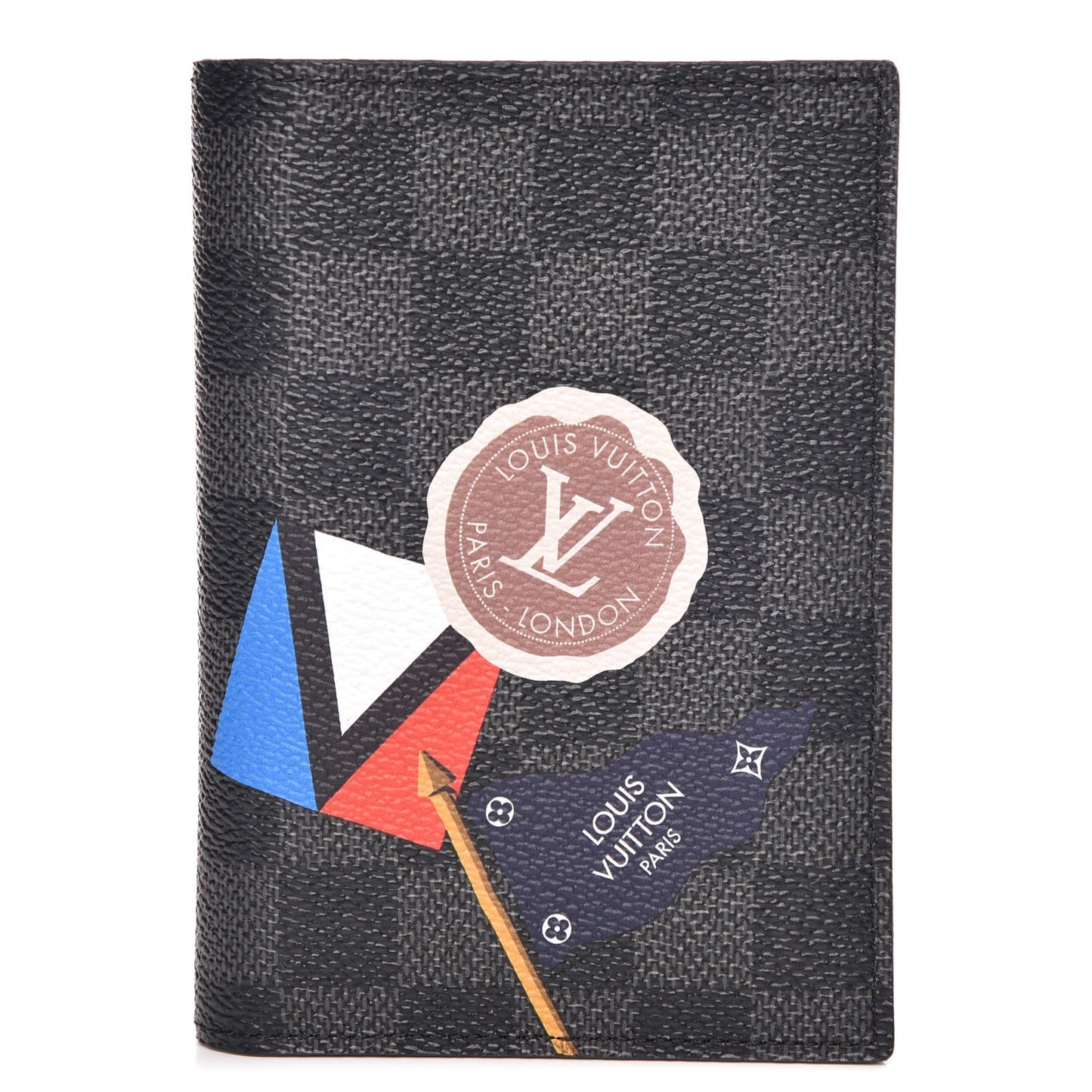 Damier Graphite LV League Passport Cover