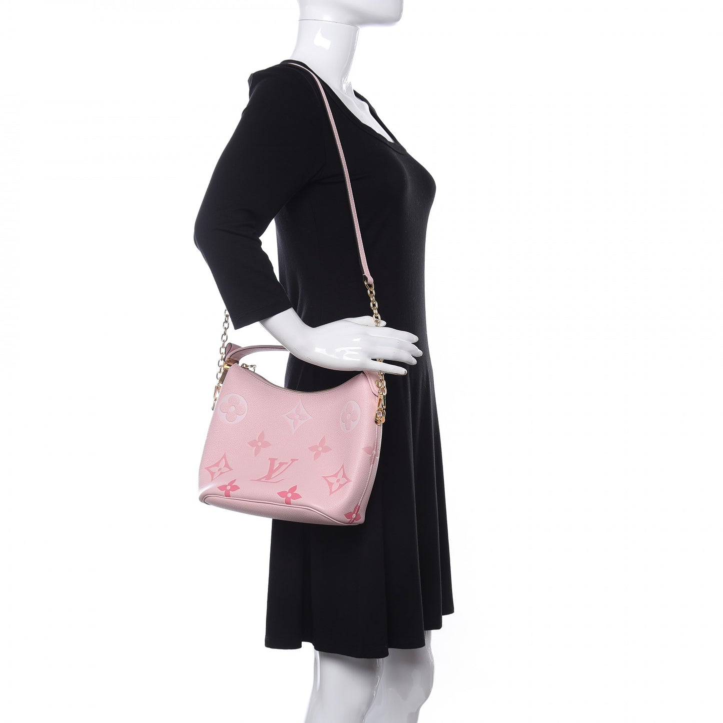 Empreinte Monogram Giant By The Pool Marshmallow Hobo PM Bouton De Rose