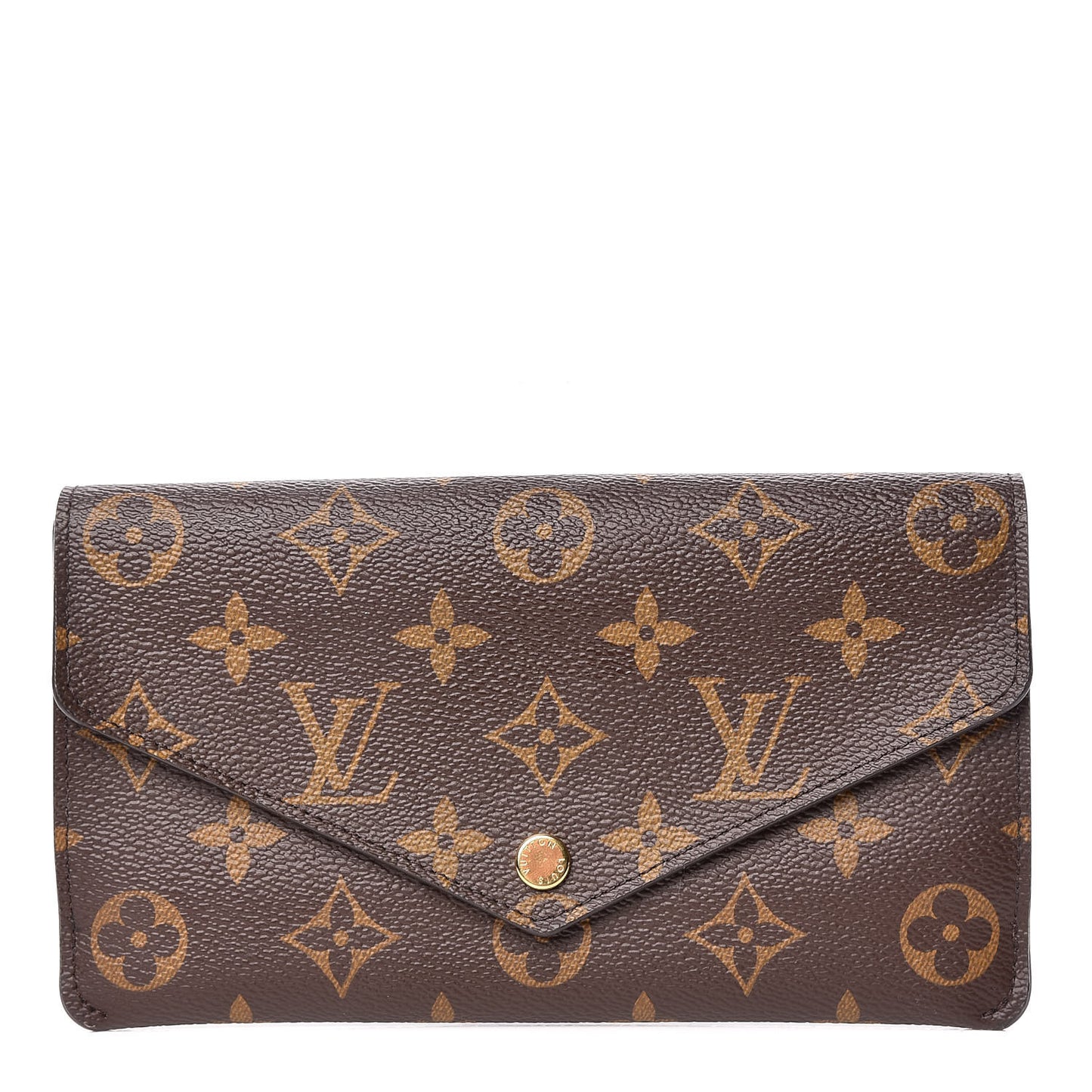 Monogram Jeanne Wallet Rose Ballerine