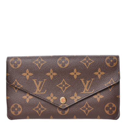 Louis Vuitton Monogram Jeanne Wallet Rose Ballerine 1 of 7