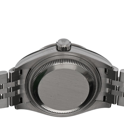 Rolex Stainless Steel 18K White Gold Diamond Mother of Pearl 28mm Oyster Perpetual Datejust Watch 279174 4 of 5