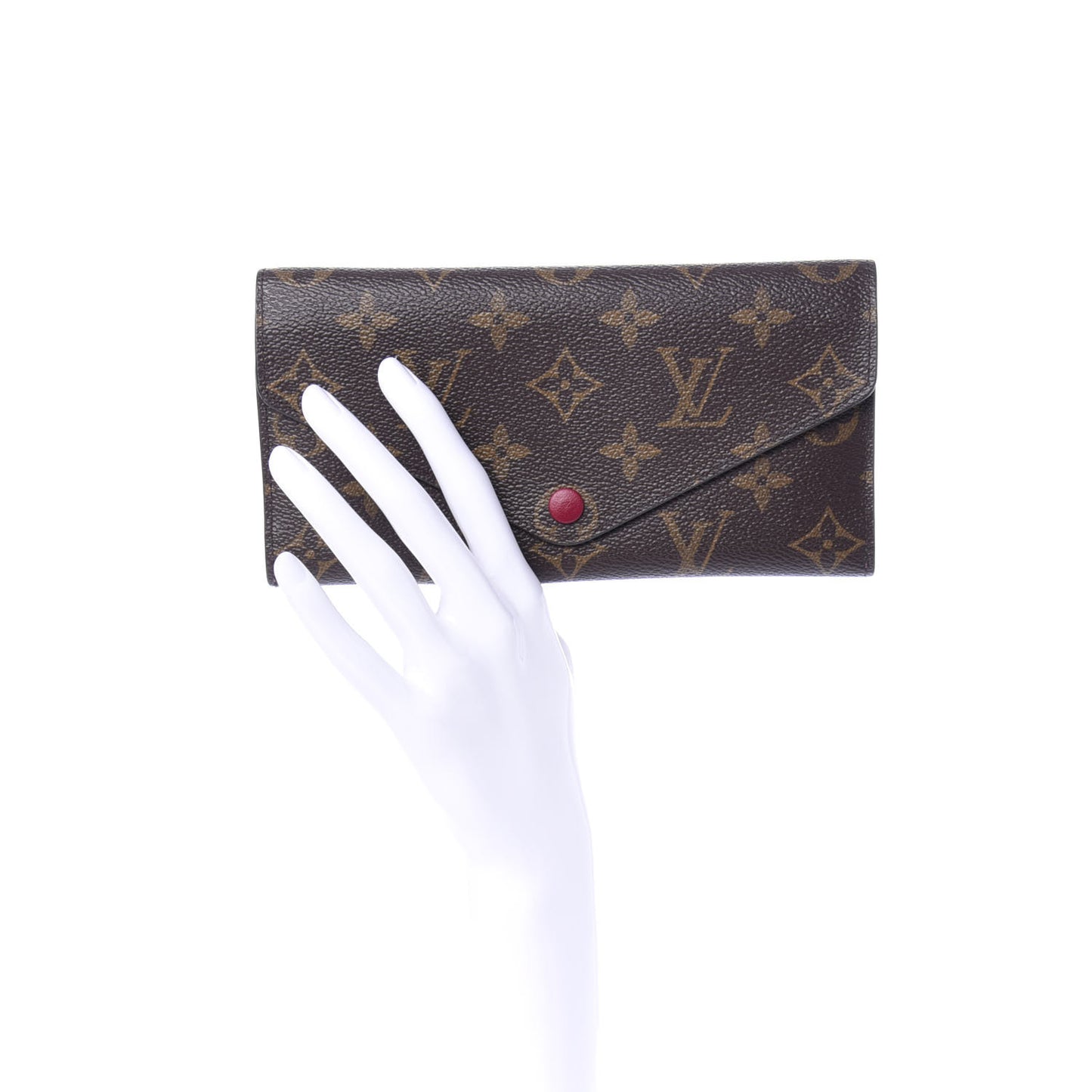 Monogram Josephine Wallet Fuchsia