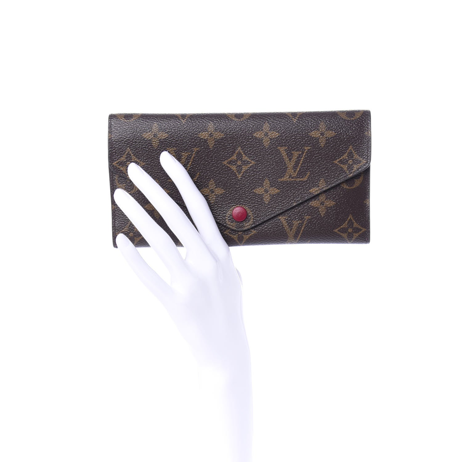 Louis Vuitton Monogram Josephine Wallet Fuchsia 3 of 7