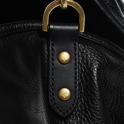 Mulberry Pebbled Calfskin Effie Hobo Black 11 of 13