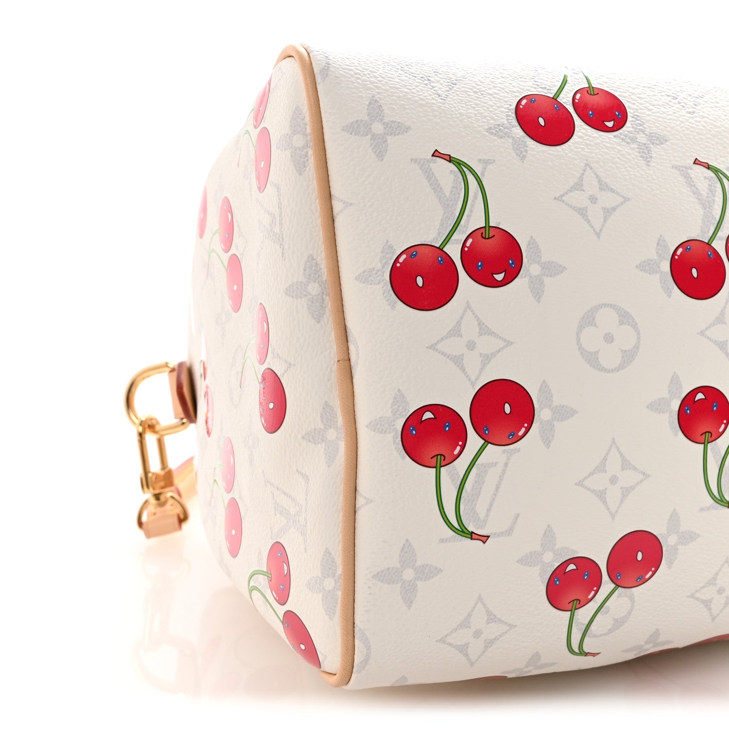 Louis Vuitton LV X TM Monogram Cerises Speedy Soft Bandouliere 30 8 of 9