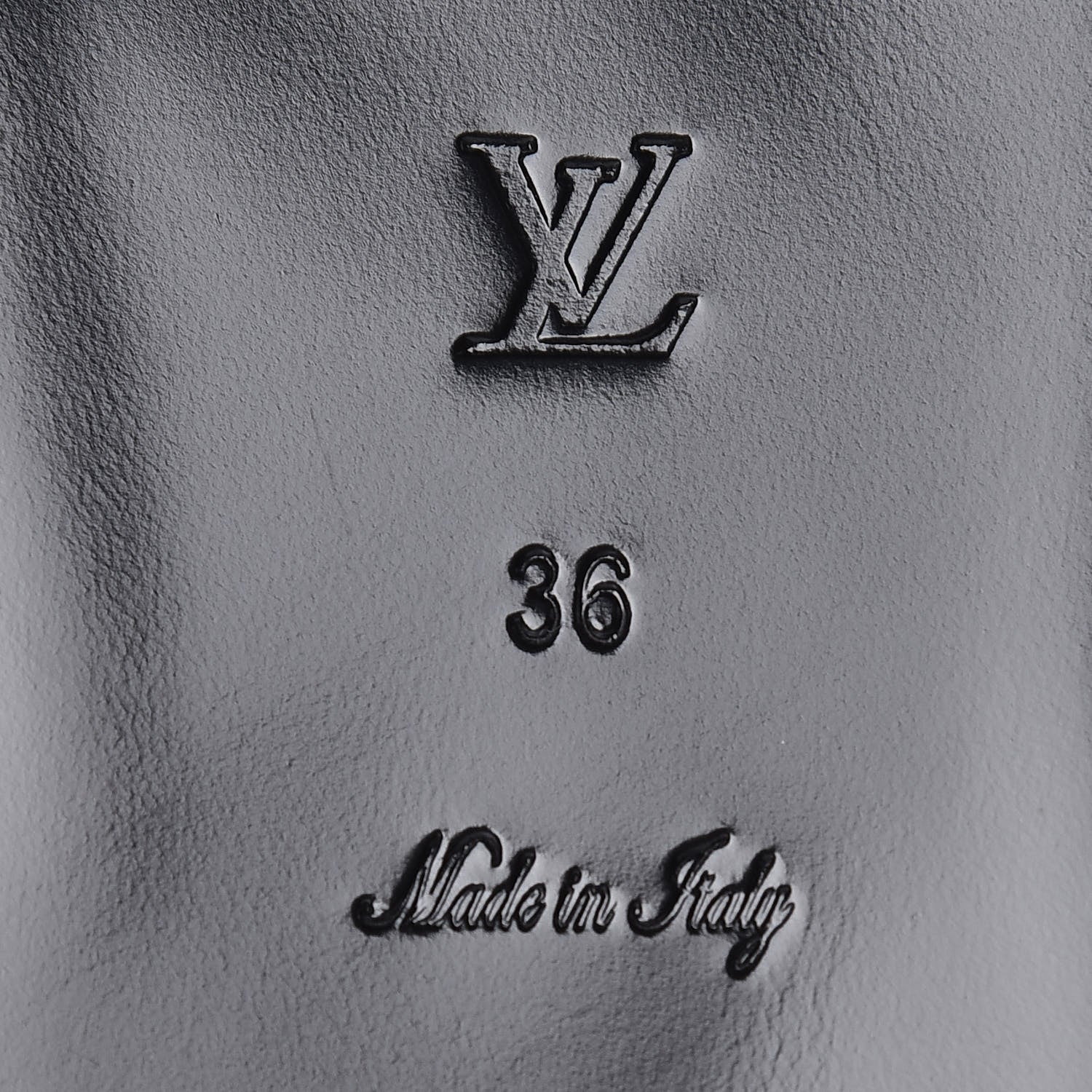 Louis Vuitton Metallic Calfskin Patent Monogram Bom Dia Mule Sandals 36 Gold 6 of 7