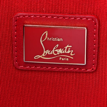 Christian Louboutin Calfskin Spikes Loubiposh Chain Clutch Fuchsia 6 of 9