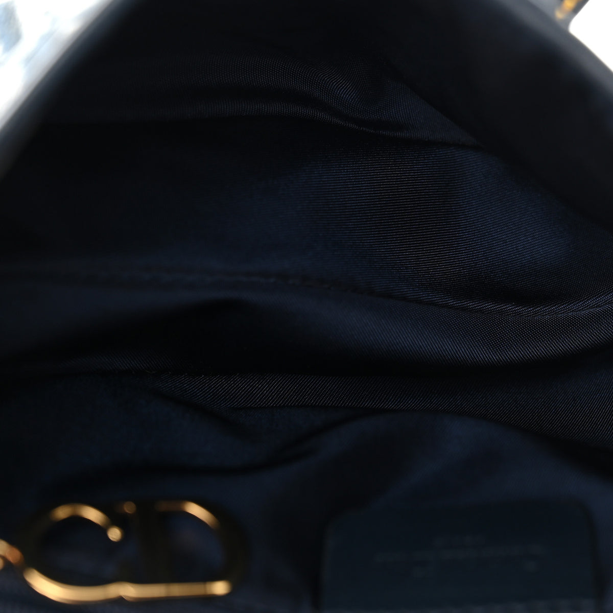 Monogram Saddle Bag Blue