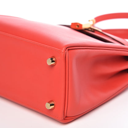Hermes Swift Kelly Retourne 25 Rouge Tomate 39 of 41