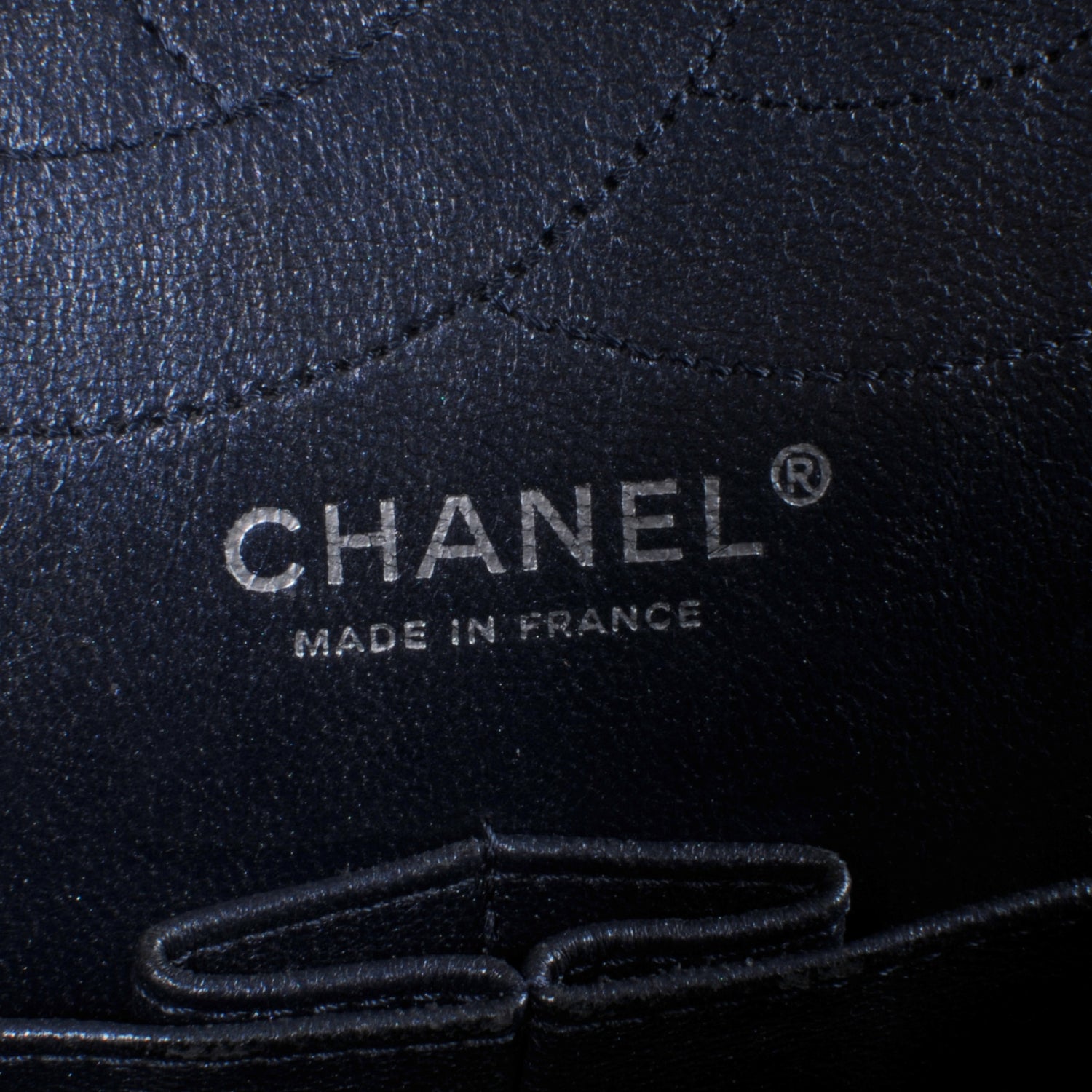 Chanel Calfskin 2.55 Reissue 227 Flap Metallic Blue 7 of 10