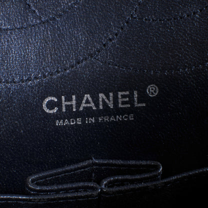 Chanel Calfskin 2.55 Reissue 227 Flap Metallic Blue 7 of 10