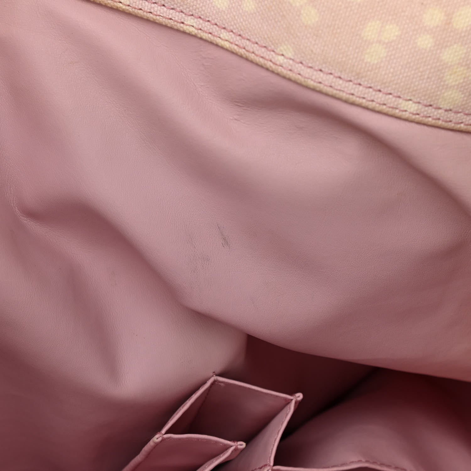 Chanel Terry Cotton Canvas Printed Large CC Tote Pale Pink 8 of 18