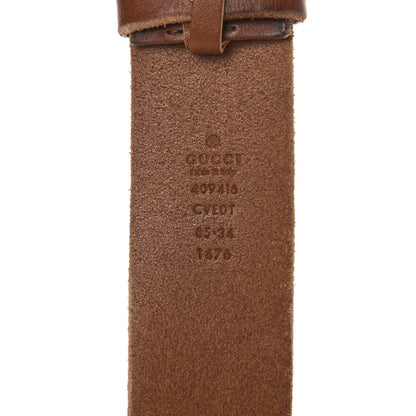 Gucci Faded Calfskin Double G 40mm Belt 85 34 Cuir 3 of 10