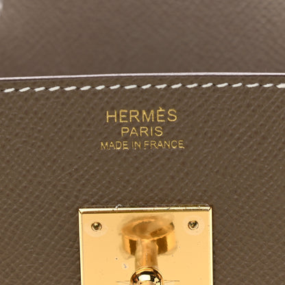 Hermes Epsom Birkin Sellier 30 Etoupe 6 of 12