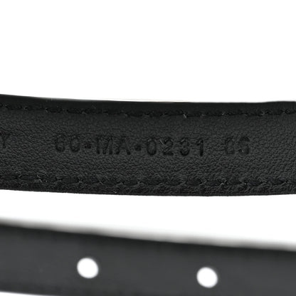 Christian Dior Calfskin Dior ID Belt 85/34 Black 7 of 9