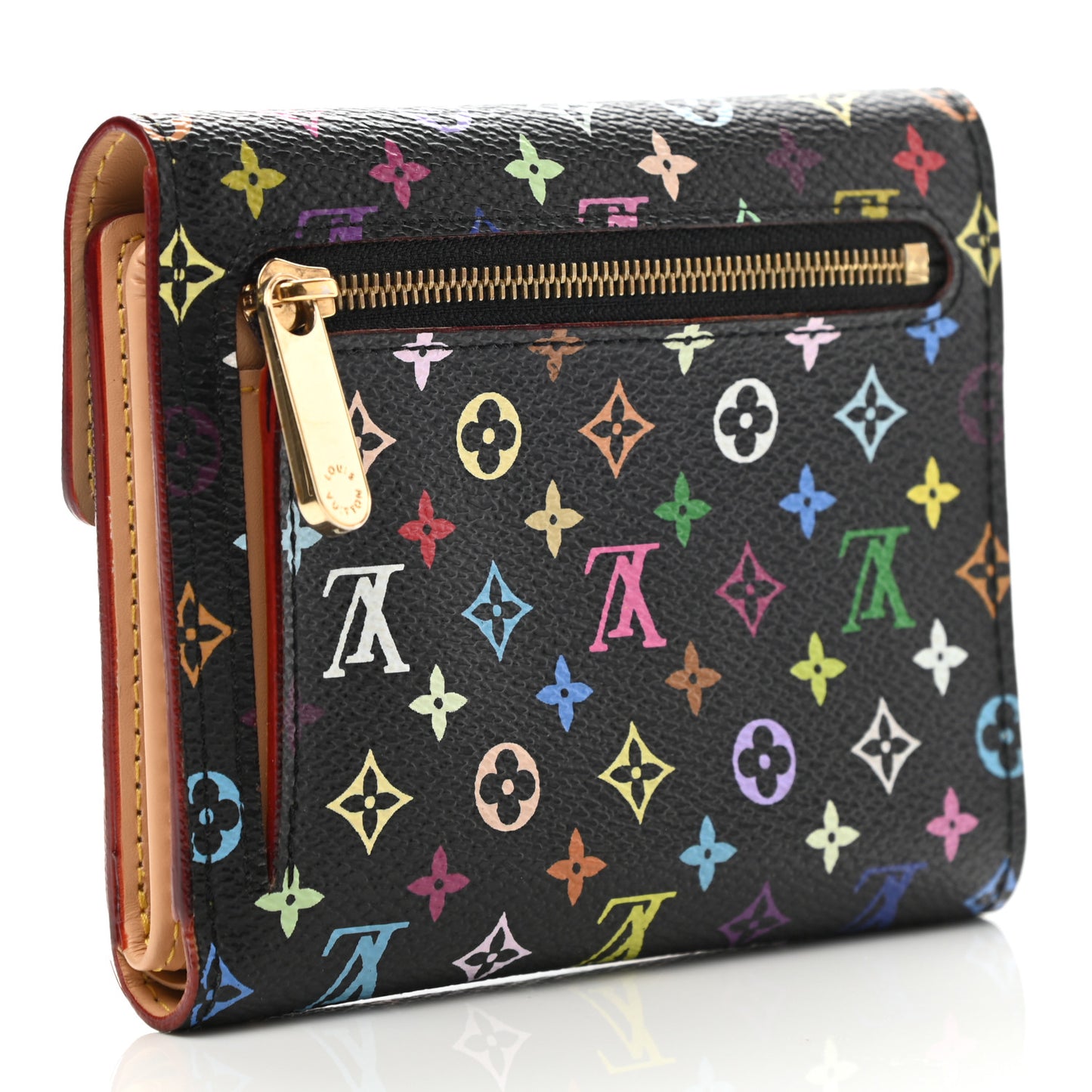 Monogram Multicolor Koala Wallet Black
