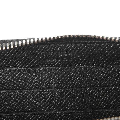 Givenchy Textured Coated Canvas 17 Print Travel Zipped Wallet Black 6 of 15