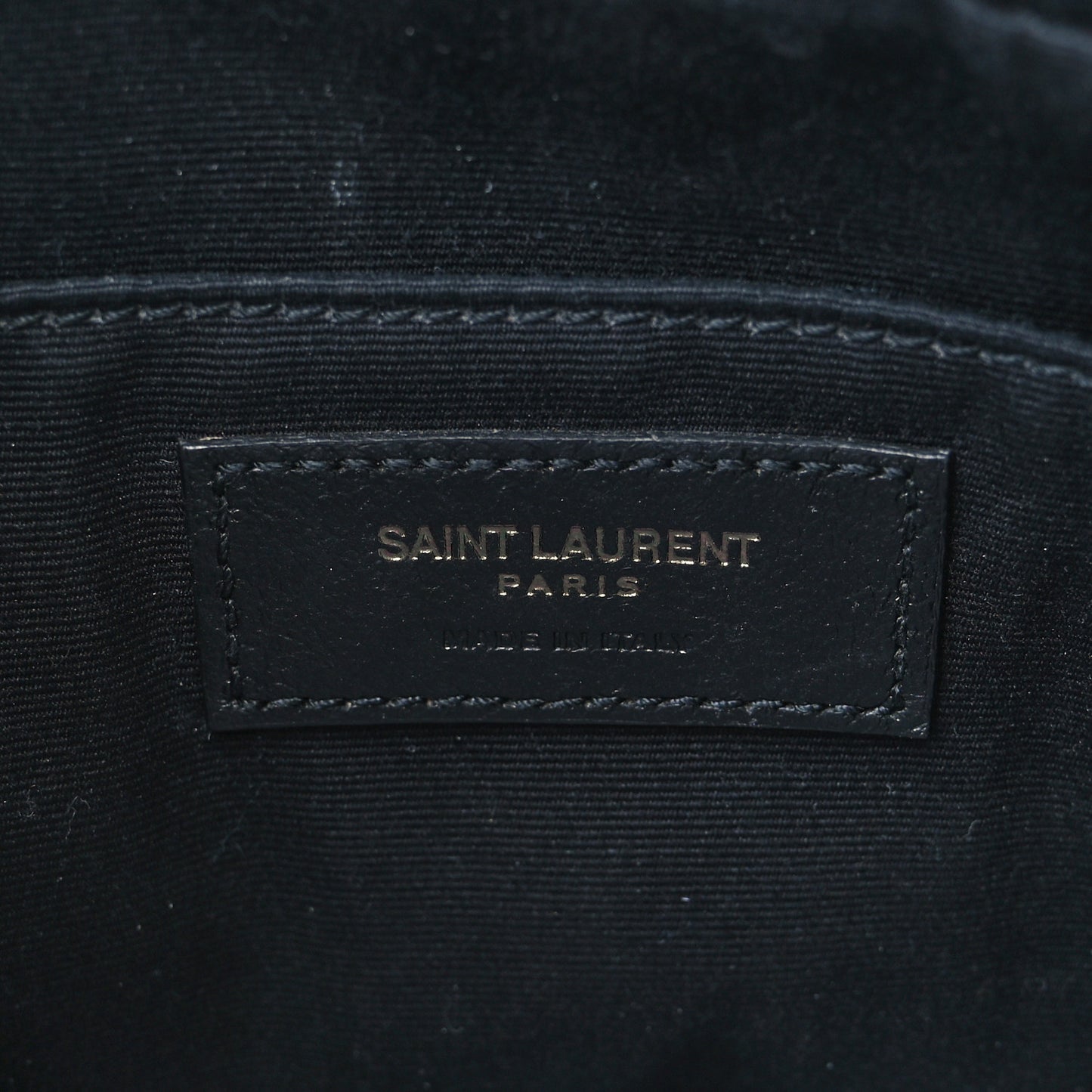 Calfskin Matelasse Monogram Lou Camera Bag Black