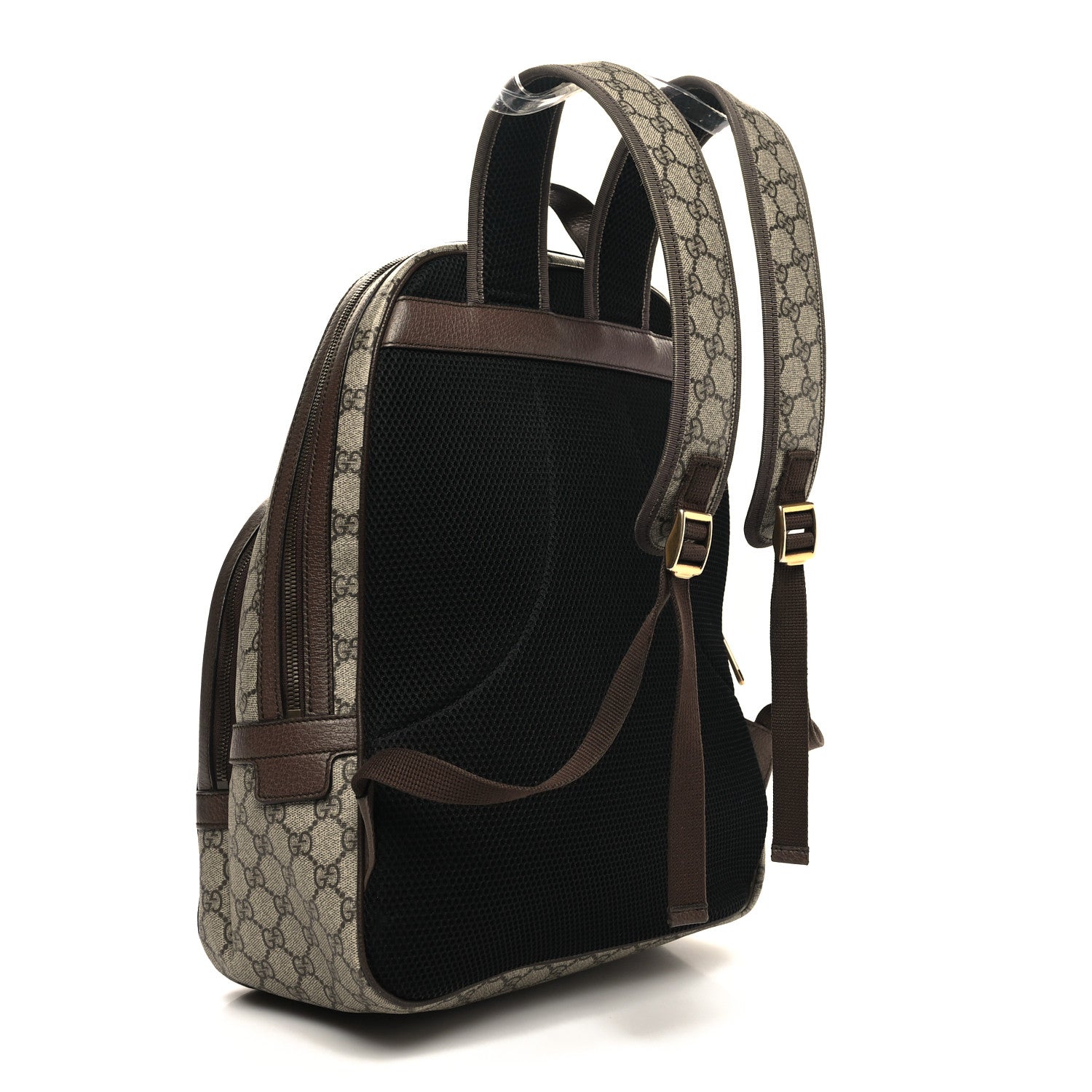Gucci GG Supreme Monogram Medium Ophidia Day Backpack Brown 3 of 11