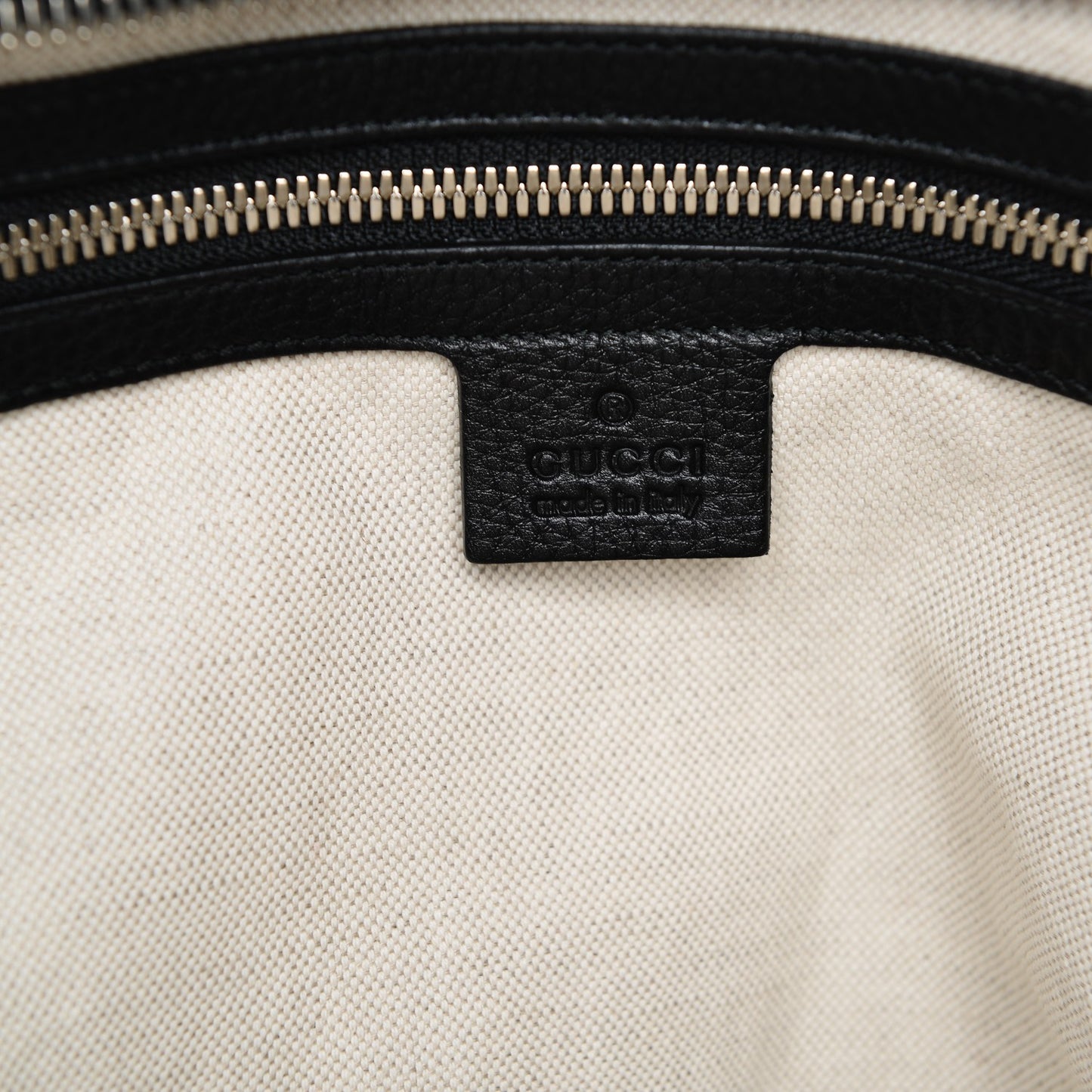 Pebbled Calfskin Soho Carry On Duffle Black