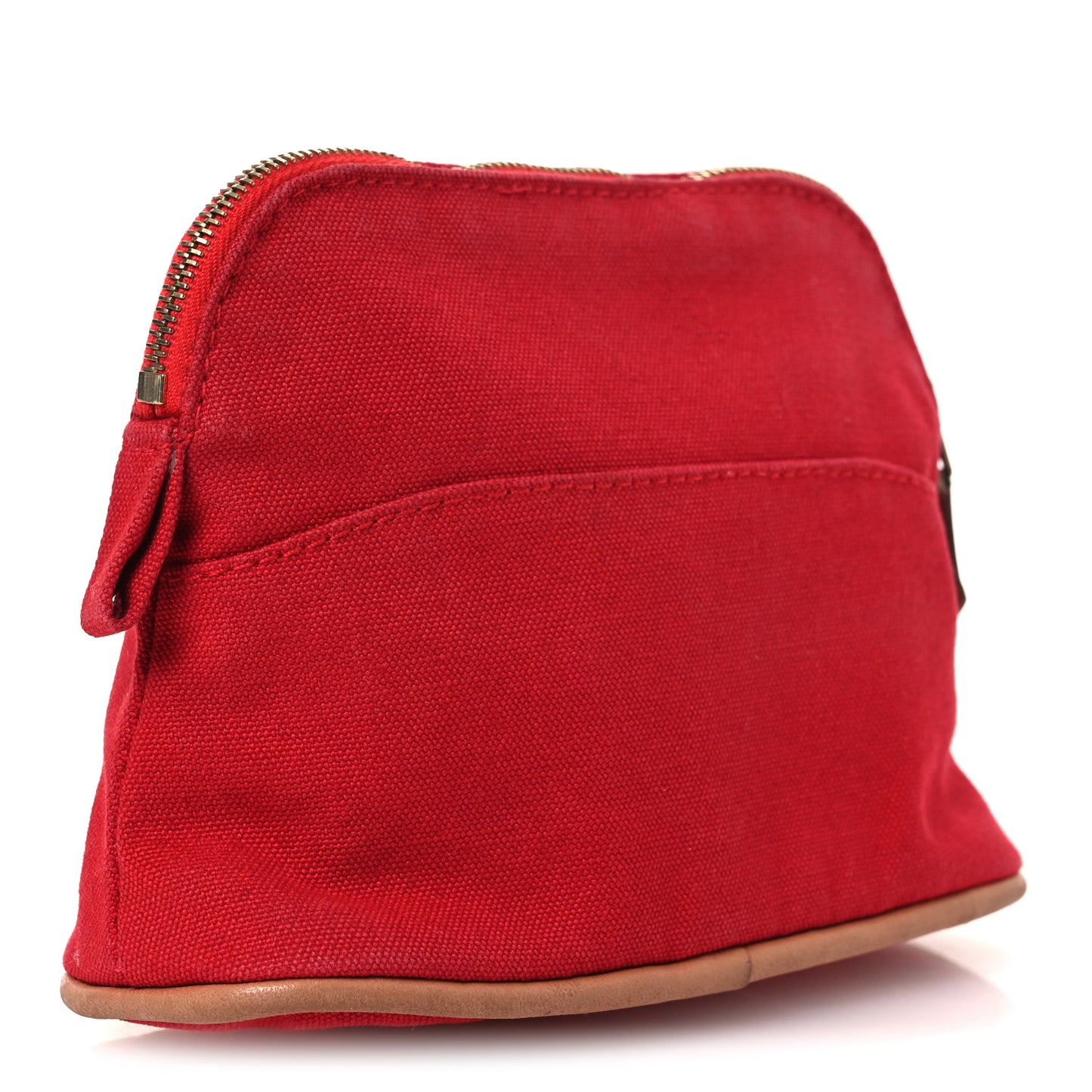 Cotton Canvas Mini Bolide Travel Cosmetic Pouch