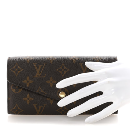 Louis Vuitton Monogram Sarah Wallet NM Coquelicot 2 of 6
