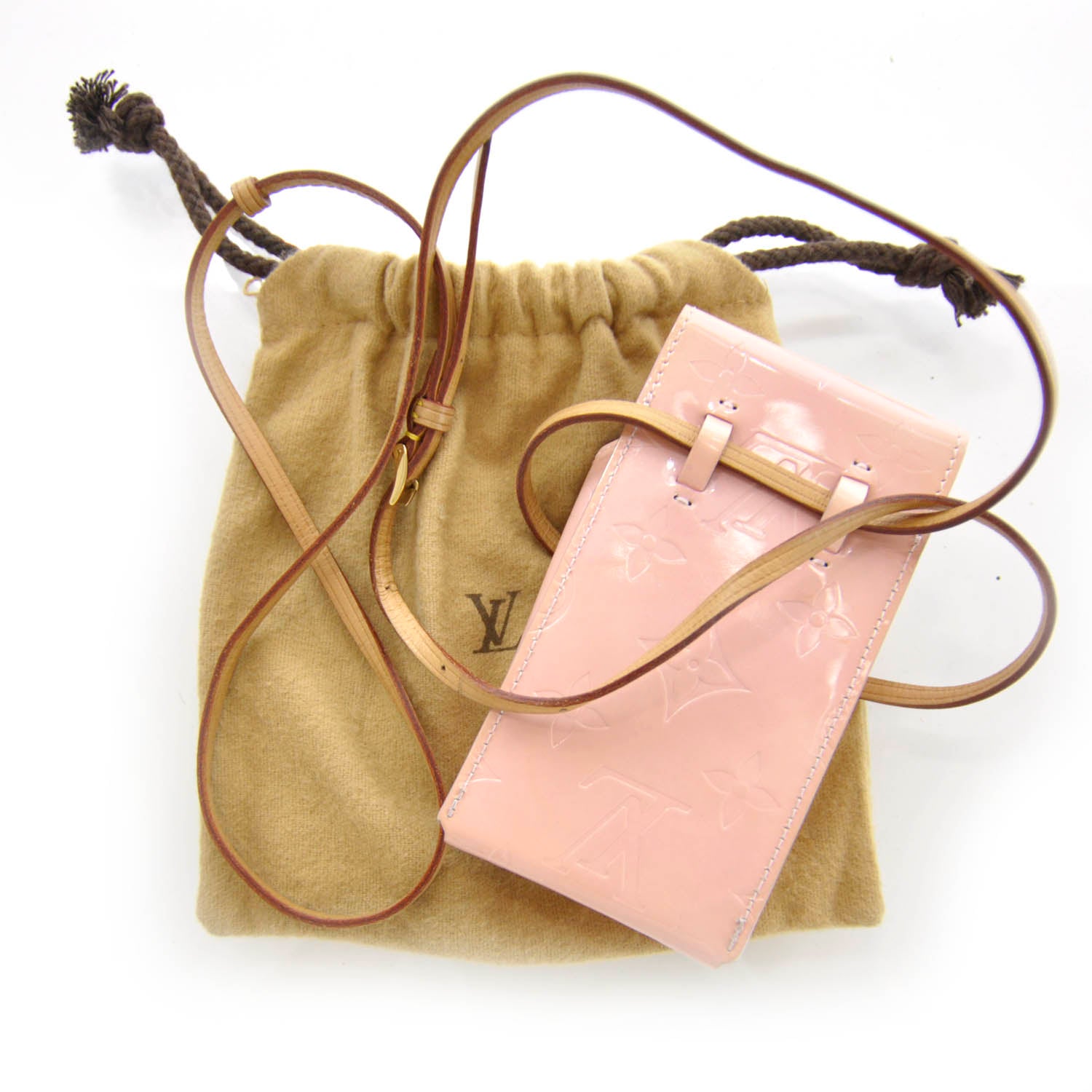 Louis Vuitton Vernis Greene Phone Case Baby Pink 3 of 6